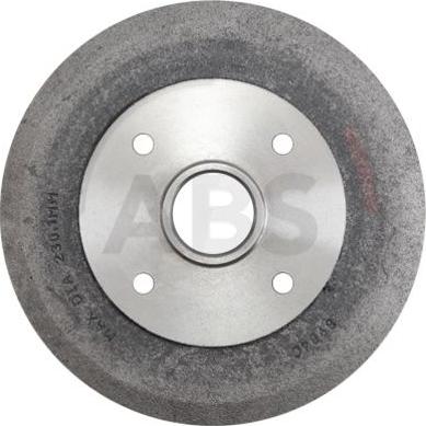 A.B.S. 2861-S - Гальмівний барабан autocars.com.ua