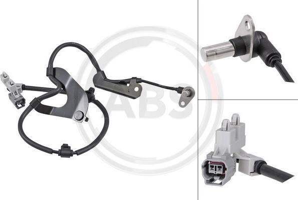 A.B.S. 30012 - Датчик ABS, частота обертання колеса autocars.com.ua