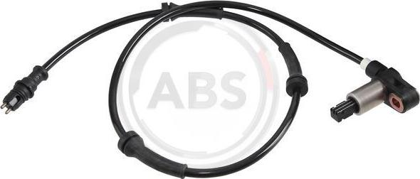 A.B.S. 30407 - Датчик ABS, частота вращения колеса autodnr.net
