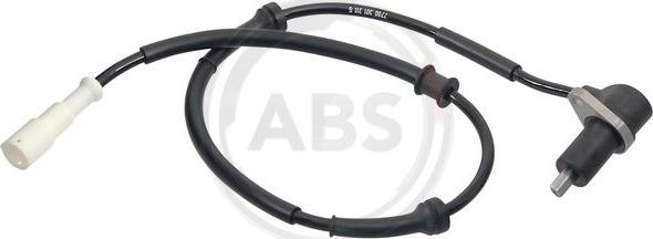 A.B.S. 30692 - Датчик ABS, частота обертання колеса autocars.com.ua
