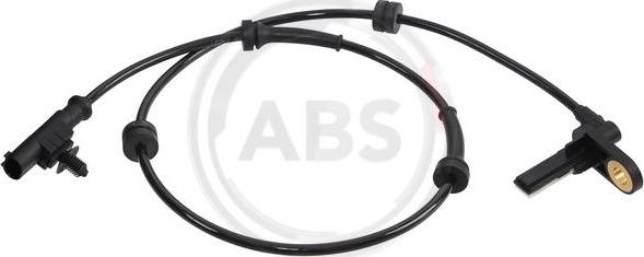 A.B.S. 30741 - Датчик ABS, частота обертання колеса autocars.com.ua