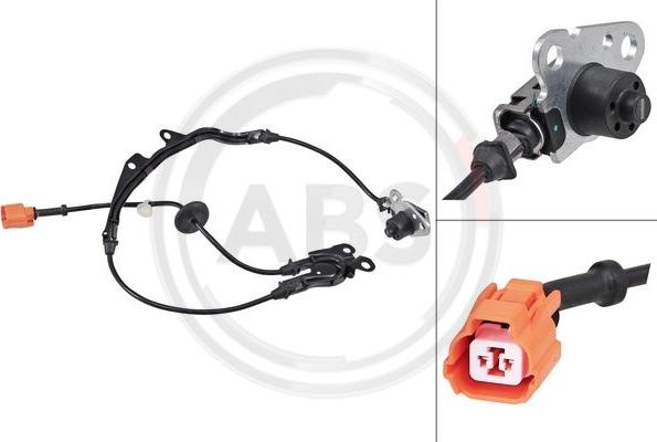 A.B.S. 30852 - Датчик ABS, частота обертання колеса autocars.com.ua