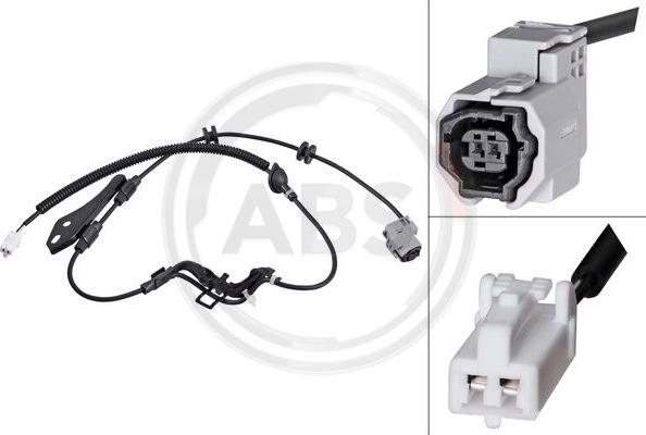 A.B.S. 31678 - Ремонтний комплект кабелю, датчик частоти обертання колеса autocars.com.ua