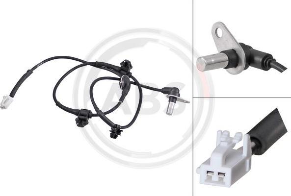 A.B.S. 31806 - Датчик ABS, частота обертання колеса autocars.com.ua