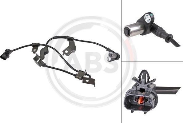 A.B.S. 31902 - Датчик ABS, частота обертання колеса autocars.com.ua