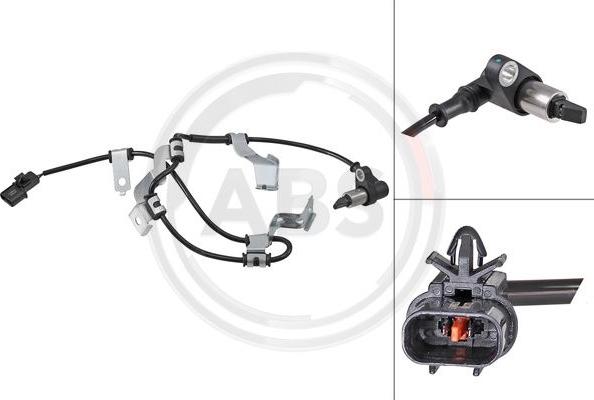 A.B.S. 31903 - Датчик ABS, частота обертання колеса autocars.com.ua