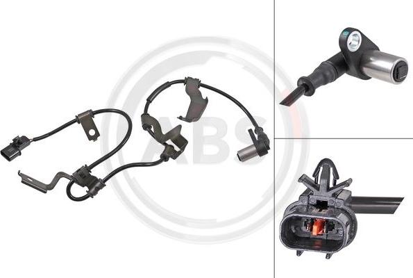 A.B.S. 31904 - Датчик ABS, частота обертання колеса autocars.com.ua