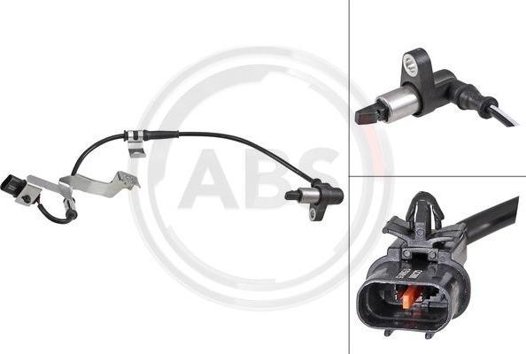 A.B.S. 31908 - Датчик ABS, частота обертання колеса autocars.com.ua