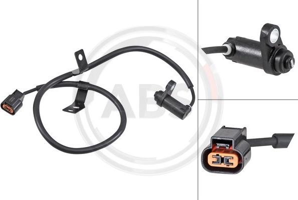 A.B.S. 31914 - Датчик ABS, частота обертання колеса autocars.com.ua