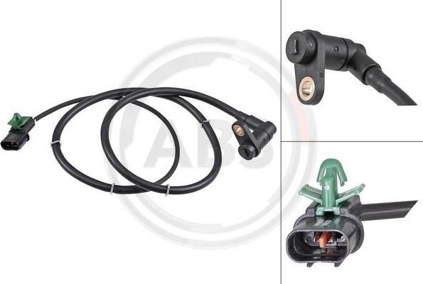 A.B.S. 31917 - Датчик ABS, частота обертання колеса autocars.com.ua