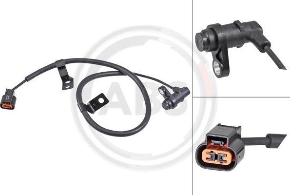 A.B.S. 31975 - Датчик ABS, частота обертання колеса autocars.com.ua