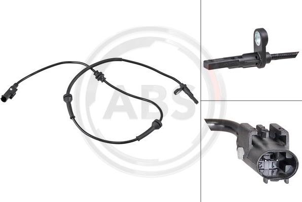 A.B.S. 32078 - Датчик ABS, частота обертання колеса autocars.com.ua