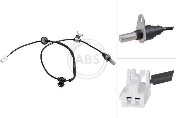 A.B.S. 32208 - Датчик ABS, частота обертання колеса autocars.com.ua
