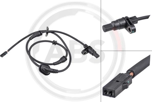A.B.S. 32252 - Датчик ABS, частота обертання колеса autocars.com.ua