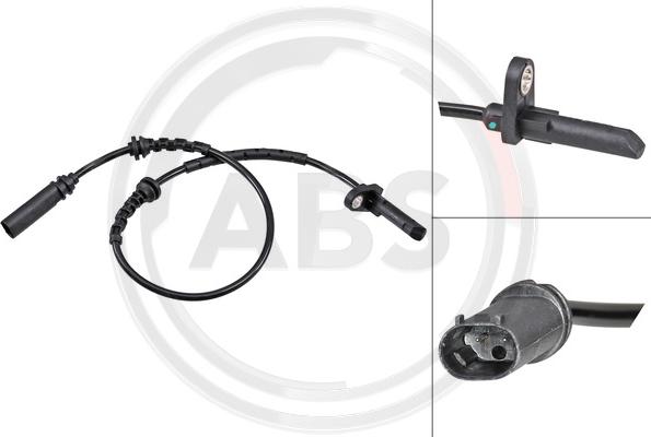 A.B.S. 32255 - Датчик ABS, частота обертання колеса autocars.com.ua