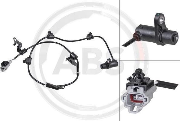 A.B.S. 32277 - Датчик ABS, частота обертання колеса autocars.com.ua