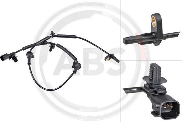 A.B.S. 32301 - Датчик ABS, частота обертання колеса autocars.com.ua