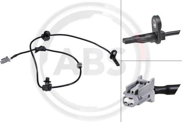 A.B.S. 32303 - Датчик ABS, частота обертання колеса autocars.com.ua
