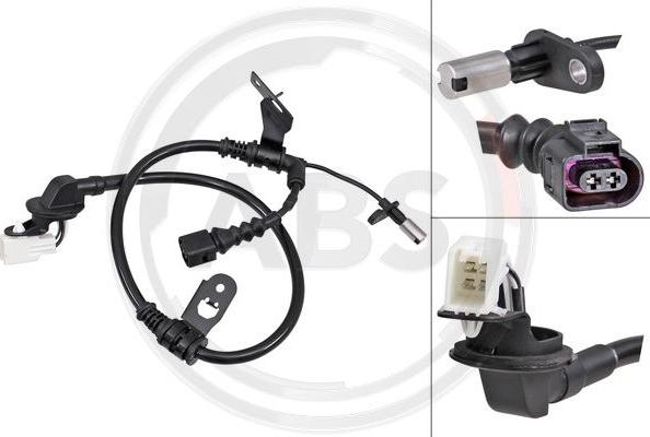A.B.S. 32306 - Датчик ABS, частота обертання колеса autocars.com.ua