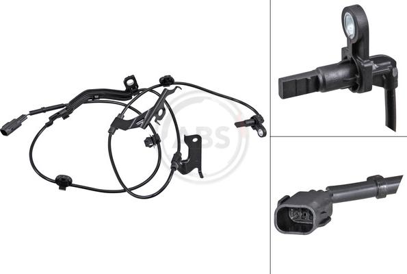 A.B.S. 32327 - Датчик ABS, частота обертання колеса autocars.com.ua