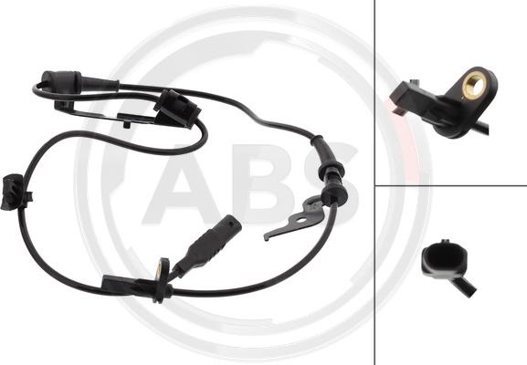 A.B.S. 32347 - Датчик ABS, частота обертання колеса autocars.com.ua