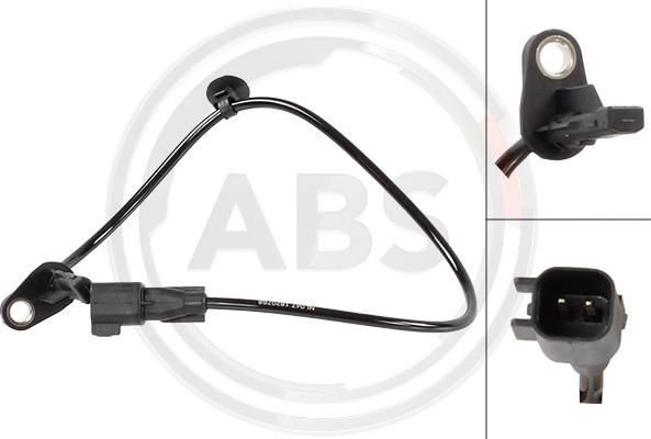 A.B.S. 33010 - Датчик ABS, частота обертання колеса autocars.com.ua