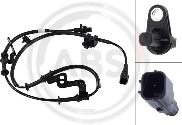 A.B.S. 33035 - Датчик ABS, частота обертання колеса autocars.com.ua