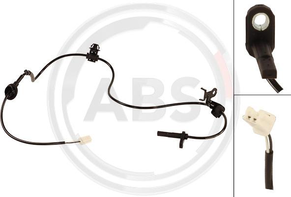 A.B.S. 33040 - Датчик ABS, частота обертання колеса autocars.com.ua