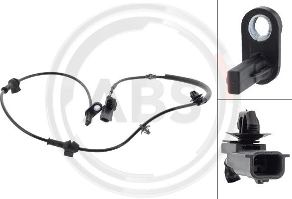 A.B.S. 33042 - Датчик ABS, частота обертання колеса autocars.com.ua
