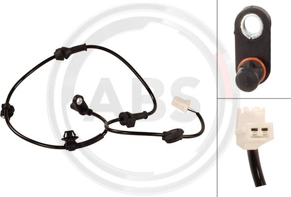 A.B.S. 33043 - Датчик ABS, частота обертання колеса autocars.com.ua