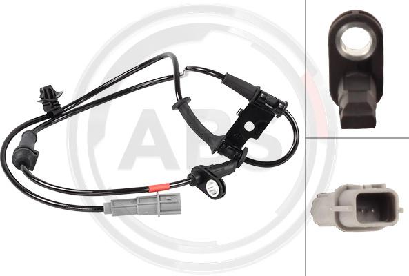 A.B.S. 33054 - Датчик ABS, частота обертання колеса autocars.com.ua