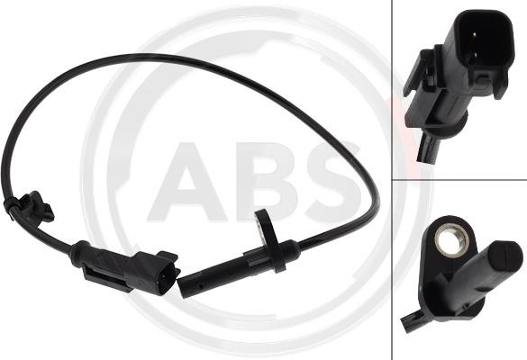 A.B.S. 33058 - Датчик ABS, частота обертання колеса autocars.com.ua