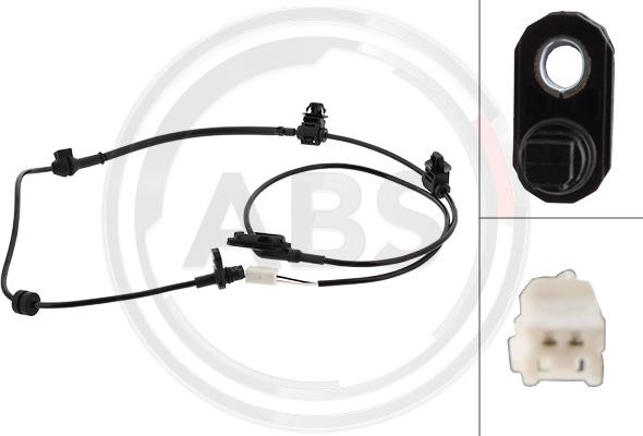 A.B.S. 33077 - Датчик ABS, частота обертання колеса autocars.com.ua