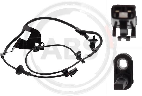 A.B.S. 33079 - Датчик ABS, частота обертання колеса autocars.com.ua