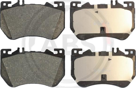 A.B.S. 35011 - Гальмівні колодки, дискові гальма autocars.com.ua