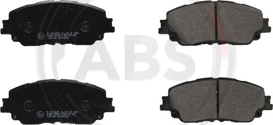 A.B.S. 35273 - Гальмівні колодки, дискові гальма autocars.com.ua