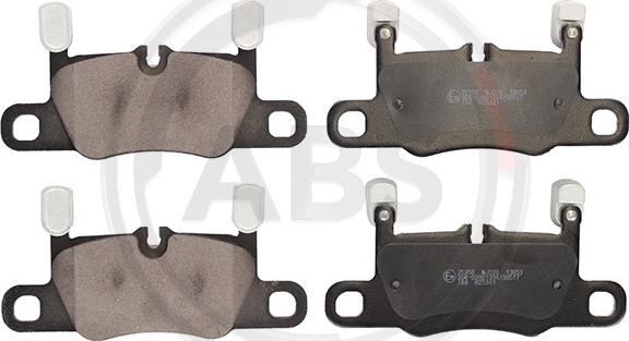 A.B.S. 35356 - Гальмівні колодки, дискові гальма autocars.com.ua