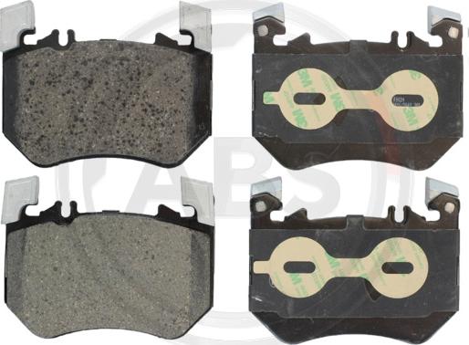 A.B.S. 35372 - Гальмівні колодки, дискові гальма autocars.com.ua