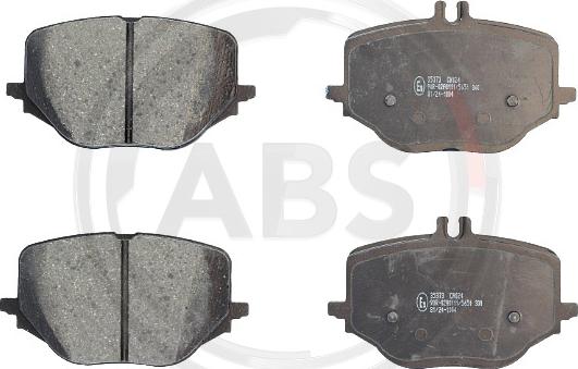 A.B.S. 35373 - Гальмівні колодки, дискові гальма autocars.com.ua