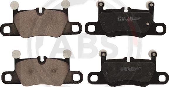 A.B.S. 35394 - Гальмівні колодки, дискові гальма autocars.com.ua