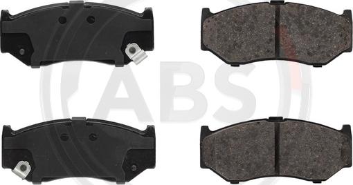 A.B.S. 35456 - Гальмівні колодки, дискові гальма autocars.com.ua