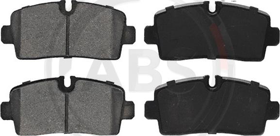 A.B.S. 35462 - Гальмівні колодки, дискові гальма autocars.com.ua