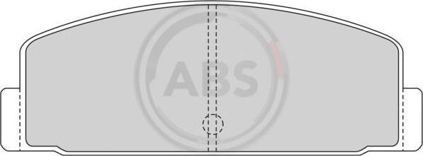 A.B.S. 36390 - Тормозные колодки, дисковые, комплект autodnr.net