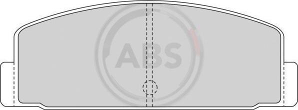 A.B.S. 36390 - Тормозные колодки, дисковые, комплект avtokuzovplus.com.ua