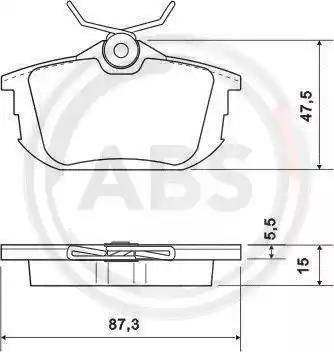 EGT 321722iEGT - Тормозные колодки, дисковые, комплект autodnr.net