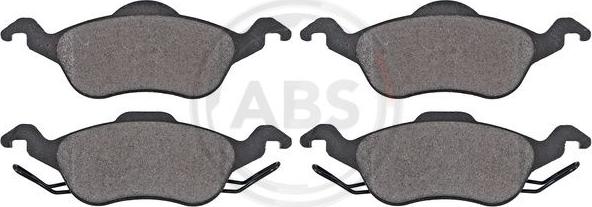 A.B.S. 37100 - Тормозные колодки, дисковые, комплект autodnr.net