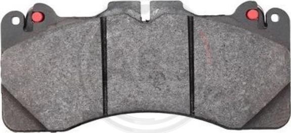 A.B.S. 37831 - Гальмівні колодки, дискові гальма autocars.com.ua