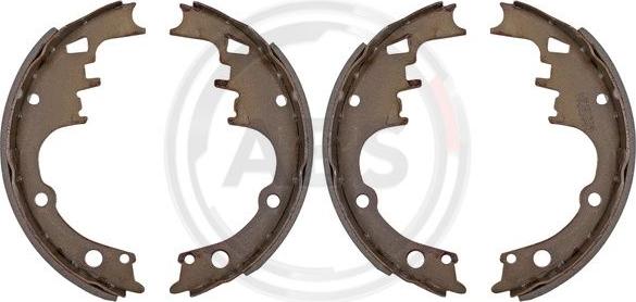 A.B.S. 40245 - Комплект гальм, барабанний механізм autocars.com.ua