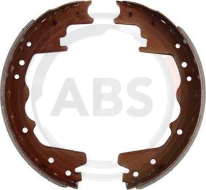 A.B.S. 40357 - Комплект гальм, барабанний механізм autocars.com.ua