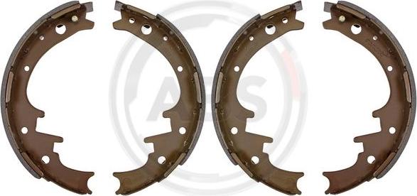 A.B.S. 40445 - Комплект гальм, барабанний механізм autocars.com.ua